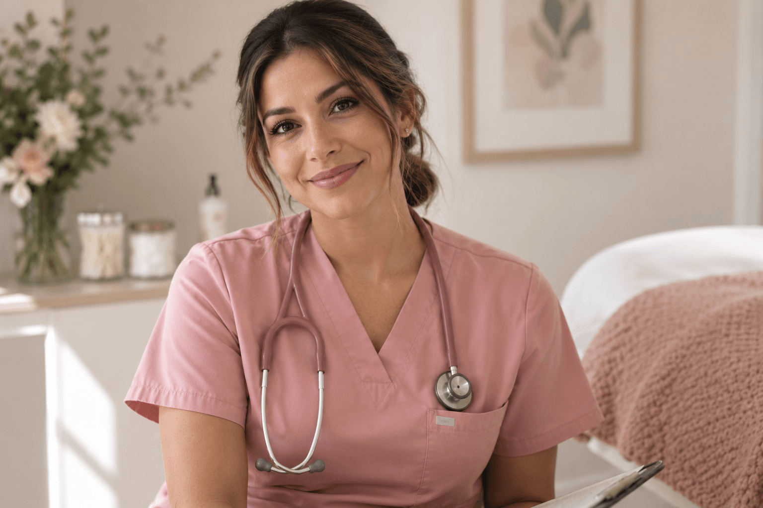 InjectIVF nurse preparing with careful attention